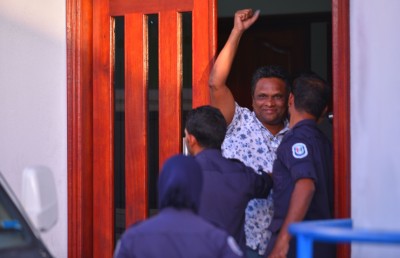ބަންދުގެ މުއްދަތު ހަމަވުމުން އާޒިމް ދޫކޮށްލައިފި