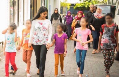 މިނިސްޓަރު ޒެނީޝާ އީދު ފާހަގަކުރެއްވީ ކުޑަކުދިންނާއެކު ސިނަމާގައި