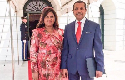 ސަފީރު އަލީ ނަސީރު އެމެރިކާގެ ރައީސަށް ފަތްކޮޅު އަރުވައިފި