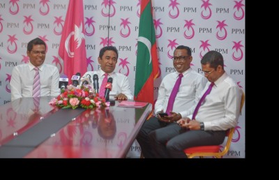 އިދިކޮޅު މީހުން އަރަން އޮތް "ގާ" އޮތީ ފަޅިފަޅި ވެފައި: ރައީސް