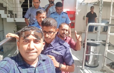 މައިބަދައިގެ އެކްސްރޭއެއް ނެގުމަށް އަމީތު ހޮސްޕިޓަލަށް ގެންގޮސްފި
