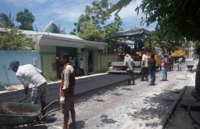 ކުޅުދުއްފުށީގެ 19 މަގެއްގައި ތާރު އަޅަން ފަށައިފި