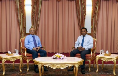 ފާރިސް ގޭ ބަންދަށް ބަދަލުކުރުމުން ރައީސް ޔާމީނަށް މައުމޫން ޝުކުރު އަދާކުރައްވައިފި