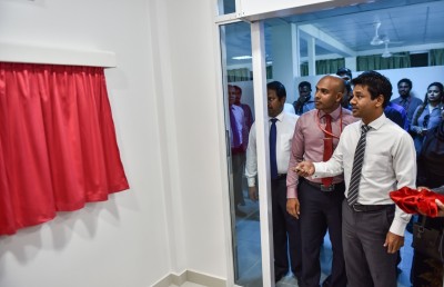 ކެންސަރަށް ފަރުވާ ކުރެވޭ ސެންޓަރެއް ހުޅުމާލެ ހޮސްޕިޓަލްގައި ހުޅުވައިފި