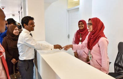 ކެންސަރަށް ފަރުވާ ކުރެވޭ ސެންޓަރެއް ހުޅުމާލެ ހޮސްޕިޓަލްގައި ހުޅުވައިފި