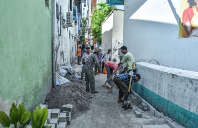 ހިނގާފައި އުޅޭ ގޯޅިތައް މަރާމާތުކޮށް ރީތި ކުރަން ފަށައިފި