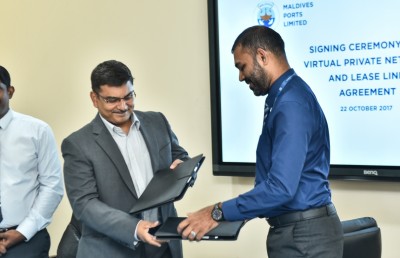 އުރީދޫން އެމްޕީއެލްގެ ބަނދަރުތައް އެއް ނެޓްވޯކަކުން ގުޅައިދެނީ