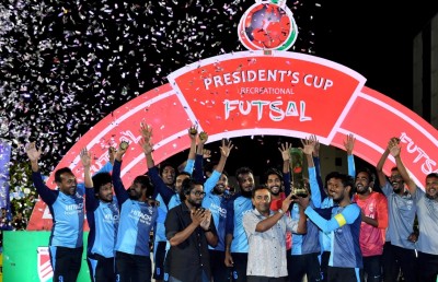 ޕްރެޒިޑެންޓްސް ފުޓްސަލް ކަޕް އެސްޓީއޯ އިން ކާމިޔާބުކޮށްފި