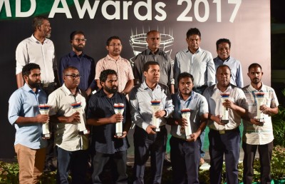 އެމްއޭސީއެލްގެ މުވައްޒަފުންގެ އަގުވަޒަންކޮށް އެވޯޑް ދީފި