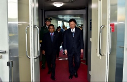 ރާއްޖެ އަށް ޗައިނާ އެހީތެރިވަނީ ހެޔޮއެދިގެން: ރައީސް