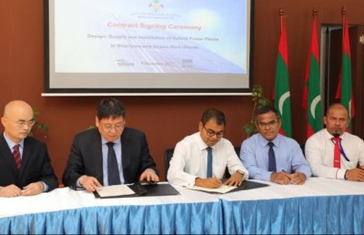ށ. އަދި ނ. އަތޮޅުގެ ރަށްތަކަށް ކަރަންޓުގެ ބޮޑު މަޝްރޫއެއް
