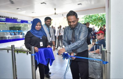 ޖާގަ ބޮޑުކޮށް ހެދި ވިލިމާލޭ ވަގުތީ ފެރީ ޓާމިނަލް ހުޅުވައިފި