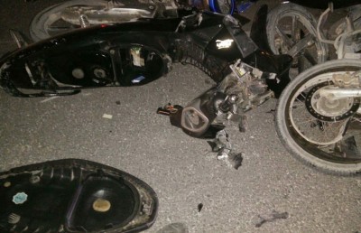 ފުވައްމުލަކުގައި ފަސް ސައިކަލް އެކްސިޑެންޓުވެ ބަޔަކަށް އަނިޔާވެއްޖެ