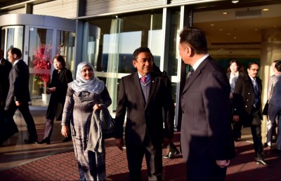 ޗައިނާގައި ދިރިއުޅޭ ދިވެހިންނާ ރައީސް ޔާމީން ބައްދަލުކުރައްވައިފި