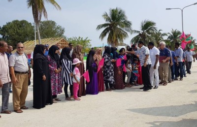 މަސްވެރިންގެ ދުވަސް އިހަވަންދޫގައި ފާހަގަކުރީ ކައުންސިލްގެ އެއްވެސް އެހީތެރިކަމެއް ނެތި: ޝައިނީ