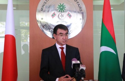 ރާއްޖެ އާއި ޖަޕާނަކީ ސަރަހައްދަށް އަމާންކަން ގެންނާނެ ދެ ބައިވެރިން: ޖަޕާންގެ ފޮރިން މިނިސްޓަރު
