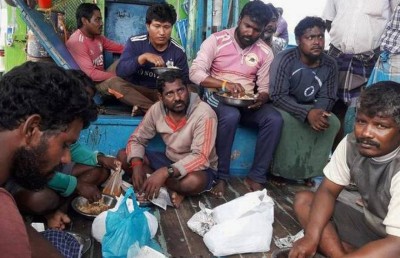 ސިފައިން އެހީތެރިކަން ފޯރުކޮށްދިނީ ލަންކާގެ މަސް ބޯޓަކަށް