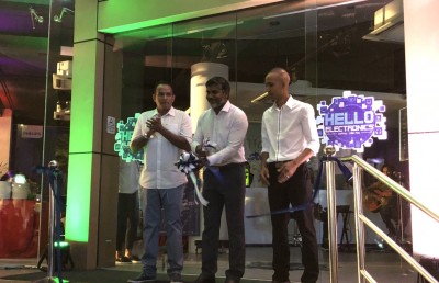އެސްޓީއޯ އިލެކްޓްރޯނިކްސް އާ އިމާރާތެއްގައި ހުޅުވައިފި