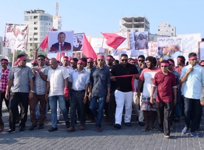 މާދަމާގެ މުޒާހަރާއަކީ ސުލްހަވެރި މުޒާހަރާއެއް ކަމަކަށް ނުބެލެވޭ: ޕީޕީއެމް