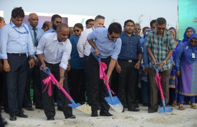 އެމްއޭސީއެލްގެ ދެ ޓަވަރު އެޅުމުގެ މަސައްކަތް ފަށައިފި