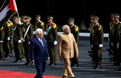 ފަލަސްތީނުގެ މިނިވަން ދައުލަތަކަށް މޯދީ ތާއީދު ކުރައްވައިފި