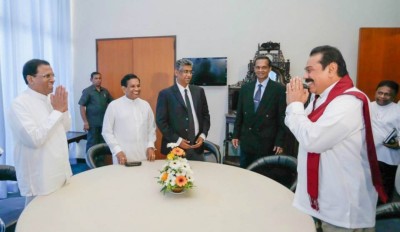 ރާޖަޕަކްސާ އާއި ސިރިސޭނާ ބައްދަލު ކުރައްވައިފި
