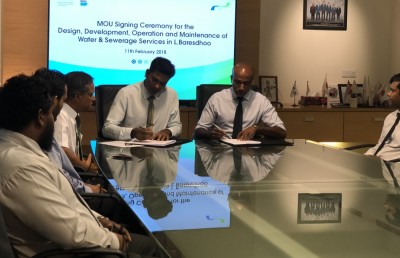 ބަރެސްދޫގައި ވަގުތީ ފެނާއި ނަރުދަމާގެ ނިޒާމް ގާއިމް ކުރުމަށް 1.5 މިލިއަނަށް އެމްޑަބްލިއުުއެސްސީއާ ހަވާލުކޮށްފި