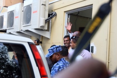 ރައީސް ނަޝީދު ކޯޓަށް ހާޒިރުކުރުމުގައި ގާނޫނާ ޚިލާފަށް ފުލުހުން އަމަލެއް ނުކުރޭ: ޕީއައިސީ