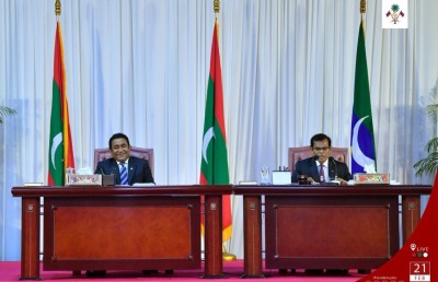 އައިހެވަން މަޝްރޫއުގެ މާސްޓަ ޕްލޭން ނިމިއްޖެ: ރައީސް ޔާމީން