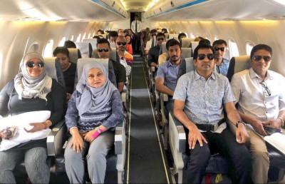 ޕީޕީއެމްގެ ހަރަކާތްތަކަށް ރައީސްގެ އަނބިކަނބަލުން އައްޑޫގައި