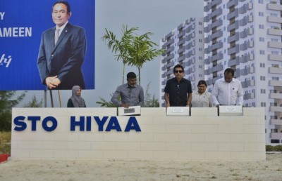 އެސްޓީއޯގެ ދެ ޓަވަރުގެ އަގު 27 މިލިއަން ޑޮލަރު، އަމަލީ މަސައްކަތް ފަށައިފި