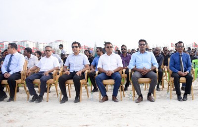 ހިޔާ މަޝްރޫއުގައި އެމްޑަބްލިޔުއެސްސީން ހަދާ ދެ ޓަވަރުގެ މަސައްކަތް ފަށައިފި