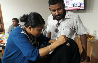 ފުލުހުންގެ "ހިނިތުންވުމު"ގެ ފޮޓޯތަކާ އެކު ބަހުސެއް