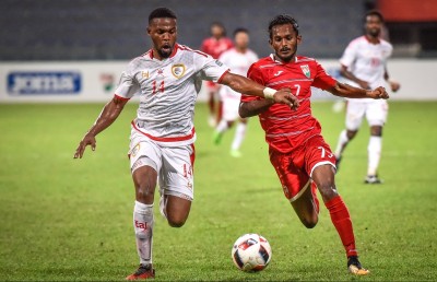 ސިންގަޕޫރާ ދެކޮޅަށް ގައުމީ ޓީމުން މެޗެއް ކުޅެނީ