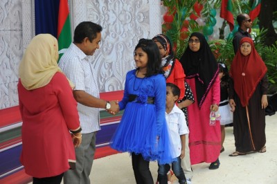 މިއަހަރުވެސް ރައީސް ޔާމީންގެ ދެކަނބަލުން އީދު ސަލާން ކުރުން އޮންނާނެ: ރައީސް އޮފީސް