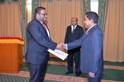 ނާއިބު ރައީސް ކަމަށް އަދީބު އައްޔަންކުރައްވައިފި