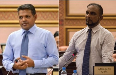 އެންޓި ޑިފެކްޝަން ބިލަށް ނަޝީދާއި މުހައްމަދު ހުސައިން ވޯޓެއް ނުދެއްވި