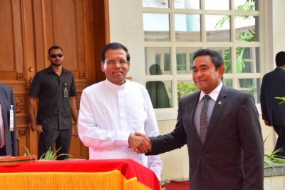 މިނިވަންދުވަހުގެ ދަރުބާރަށް ސްރީލަންކާގެ ރައީސް ސިރިސޭނާ ރާއްޖެ ވަޑައިގެންފި