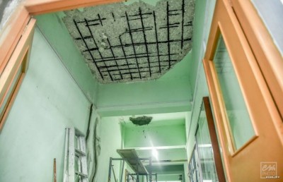 އިންޖިނިއަރިން ފެކަލްޓީގެ އިމާރާތުގެ ޝީޓުން ބައެއް ވެއްޓިއްޖެ