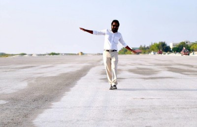 މެމްބަރު ޔާމީން އާ ރަންވޭ މަތީގައި: "ހެޔޮ ވެރިކަމަކީ މިއީ"