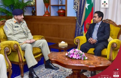 ޕާކިސްތާނާ އެކު އޮތް ސިޔާސީ ގުޅުން ބަދަހިކުރަން ބޭނުން: ރައީސް