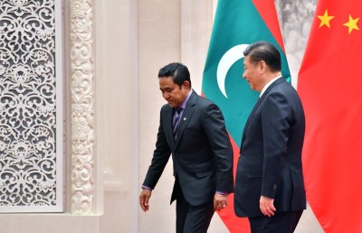 ރާއްޖެ އަށް އޮތް ޗައިނާގެ ނުފޫޒާ މެދު ކަންބޮޑުވޭ: އެމެރިކާ