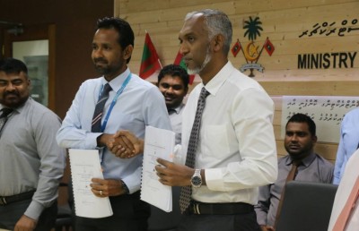 ކިންގް ސަލްމާން މިސްކިތް ހިމާޔަތް ކުރުމަށް މާލޭ އިރުމަތީ ފަރާތުގައި ދިގު ތޮއްޓެއް ލަނީ