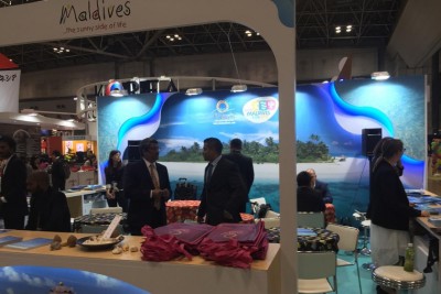 ޖަޕާނުގައި ބާއްވާ އެންމެ ބޮޑު ޓޫރިޒަމް ފެއާގައި ރާއްޖެ ބައިވެރިވެއްޖެ