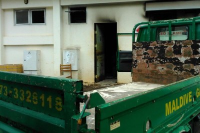 ހުޅުމާލޭ ގޭސް ފިހާރާގައި އަލިފާނުގެ ހާދިސާއެއް ހިނގައިފި