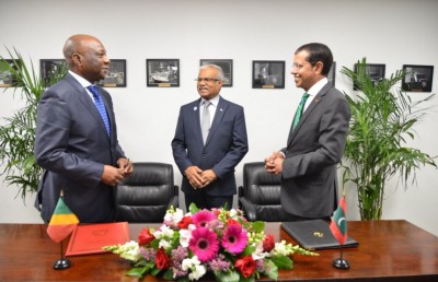 ރާއްޖެ އާއި ކޮންގޯއާ ދެމެދު ސިޔާސީ ގުޅުން ގާއިމްކޮށްފި