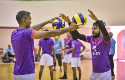ރަނގަޅު ރޫހެއްގައި ގައުމީ ވޮލީ ޓީމު އާ ފެށުމަކާ ދިމާލަށް