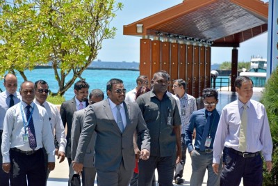 ނައިބު ރައީސް އަދީބު ޗައިނާއަށް ފުރާވަޑައިގެންފި