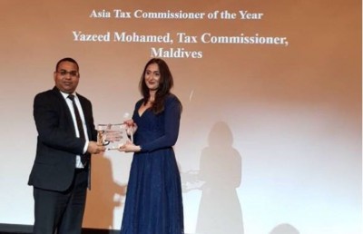 އޭޝިއާ ޓެކްސް ކޮމިޝަނާ އެވޯޑު ޔަޒީދަށް ލިބިއްޖެ