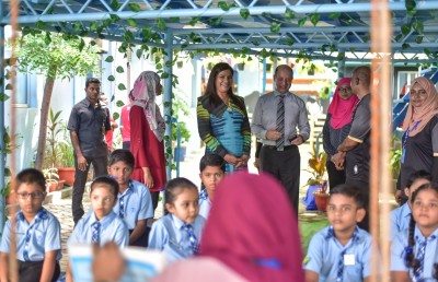 ޖަމާލުއްދީން ސްކޫލުގައި އައުޓްޑޯ ކްލާސްރޫމެއް، ވަރަށް ހިތްގައިމު